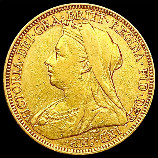 1895 Great Britain Gold Sovereign 0.2355oz CLOSELY UNCIRCULATED