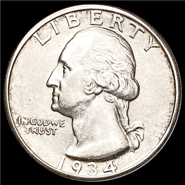 1934-D Washington Silver Quarter UNCIRCULATED