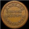 Image 2 : 1863 Civil War Token; J. McKain Wash. HIGH GRADE