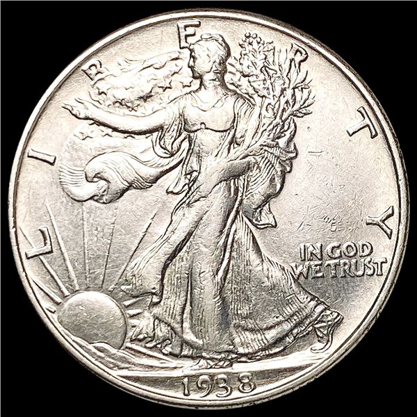 1938-D Walking Liberty Half Dollar UNCIRCULATED