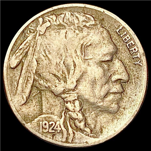 1924-S Buffalo Nickel LIGHTLY CIRCULATED