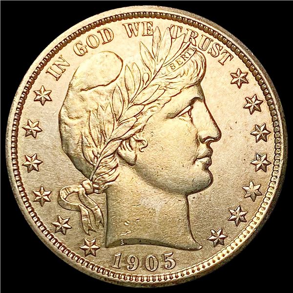 1905 Barber Half Dollar UNCIRCULATED