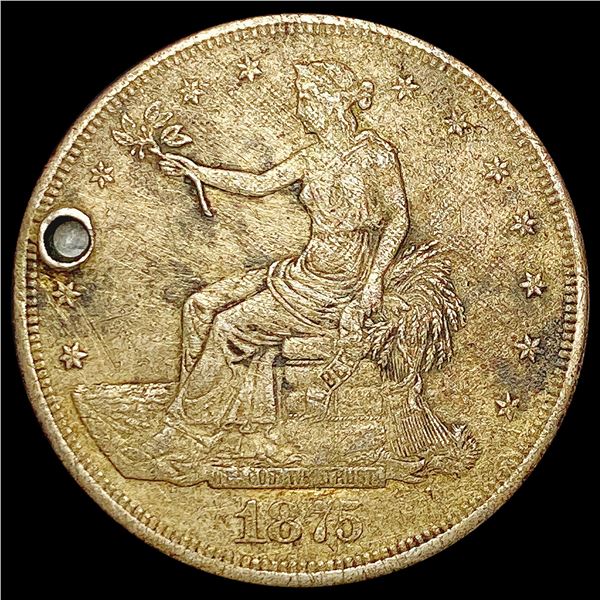 1875-CC Silver Trade Dollar HIGH GRADE