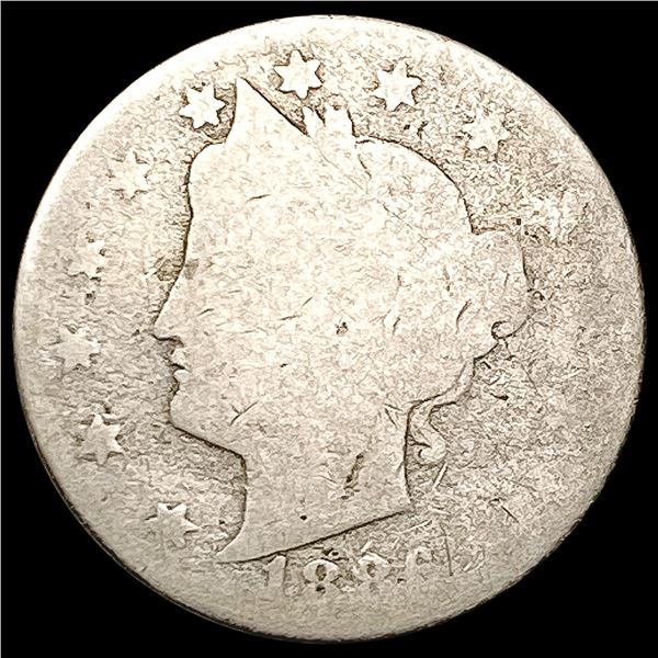 1886 Liberty Victory Nickel NICELY CIRCULATED
