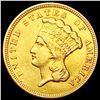 Image 1 : 1857 $3 Gold Piece UNCIRCULATED