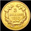 Image 2 : 1857 $3 Gold Piece UNCIRCULATED