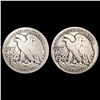 Image 2 : [2] 1917-D Walking Liberty Half Dollars [2 Coins] HIGH GRADE