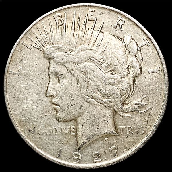 1927-D Silver Peace Dollar CLOSELY UNCIRCULATED