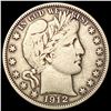Image 1 : 1912 Barber Half Dollar LIGHTLY CIRCULATED