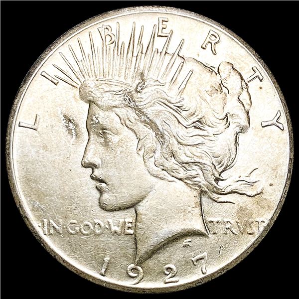 1927 Silver Peace Dollar CLOSELY UNCIRCULATED