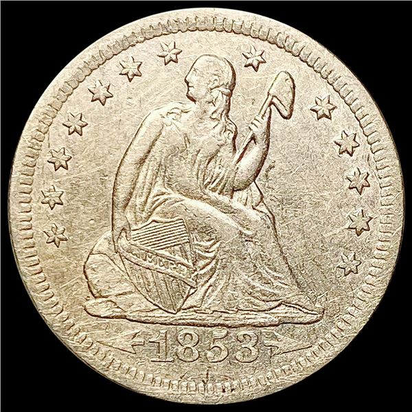 1853 O Seated Liberty Quarter CLOSELY UNCIRCULATED