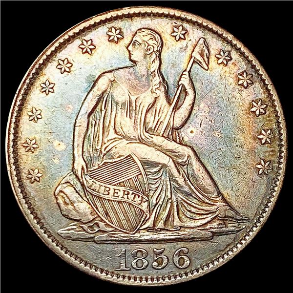 1856 Seated Liberty Half Dollar CLOSELY UNCIRCULATED