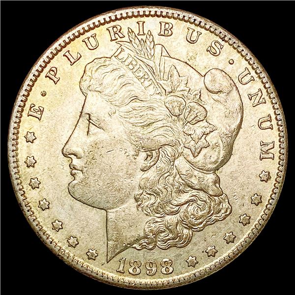 1898 S Morgan Silver Dollar CLOSELY UNCIRCULATED