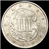Image 2 : 1851-O Silver Three Cent CLOSELY UNCIRCULATED