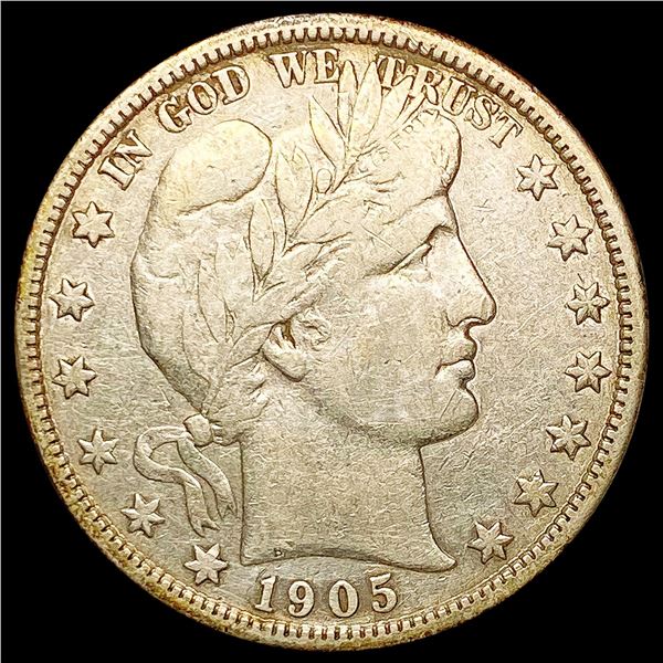 1905 S Barber Quarter NEARLY UNCIRCULATED