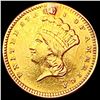 Image 1 : ND Rare Gold Dollar CLOSELY UNCIRCULATED