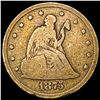 Image 1 : 1875-CC Twenty Cent Piece NICELY CIRCULATED