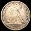 Image 1 : 1869 Seated Liberty Quarter LIGHTLY CIRCULATED