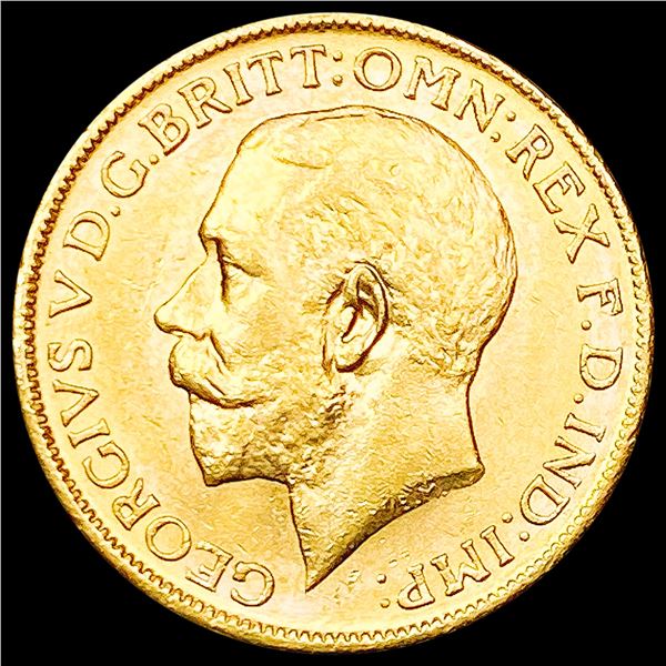 1912 Great Britain Gold Sovereign 0.2355oz UNCIRCULATED
