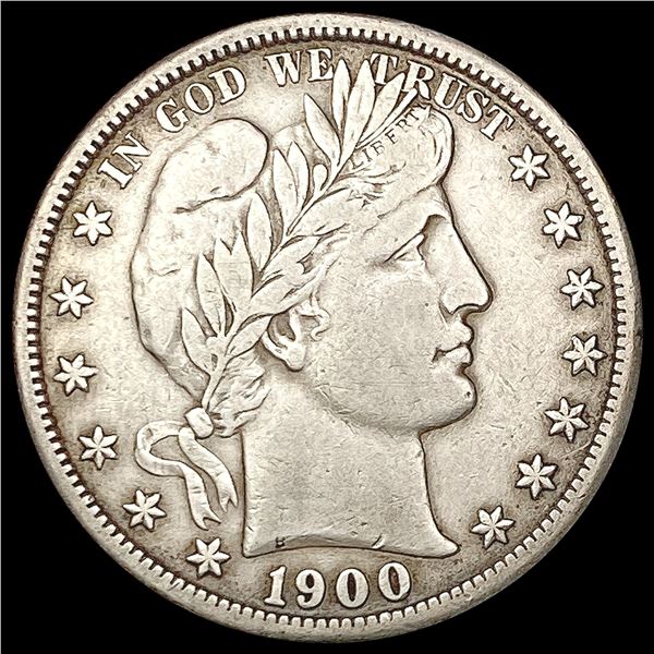 1900-S Barber Half Dollar CLOSELY UNCIRCULATED