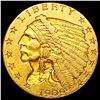 Image 1 : 1909 $2.50 Gold Quarter Eagle CLOSELY UNCIRCULATED