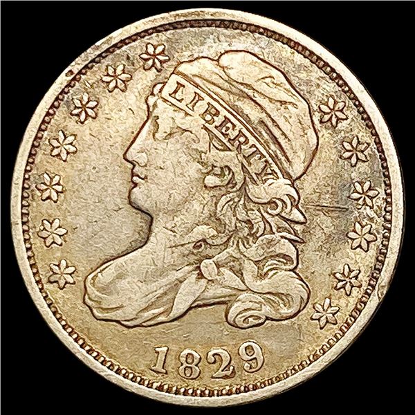 1829 Capped Bust Dime LIGHTLY CIRCULATED