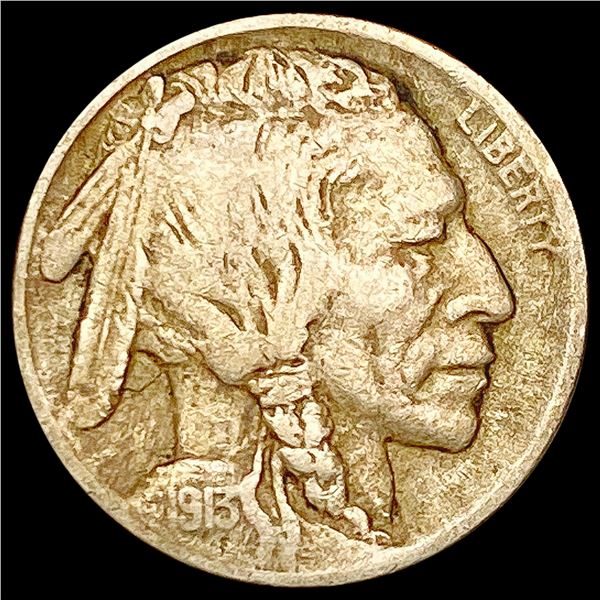 1913 D Buffalo Nickel NEARLY UNCIRCULATED