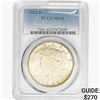 1923-D Silver Peace Dollar PCGS MS62