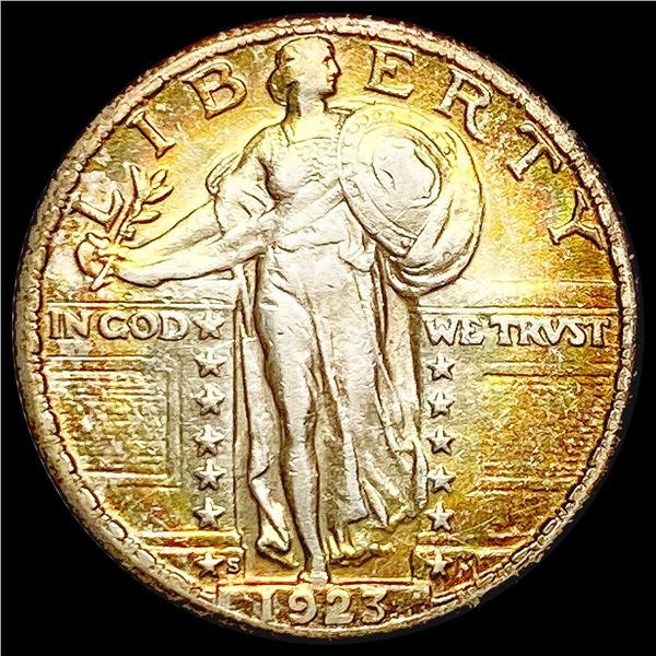 1923 S Standing Liberty Quarter CHOICE AU