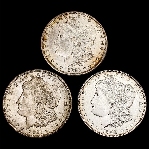 1891-1921 [3] Morgan Silver Dollar UNCIRCULATED
