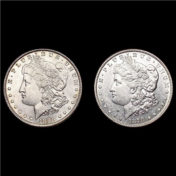 1878-1898 [2] Morgan Silver Dollar UNCIRCULATED