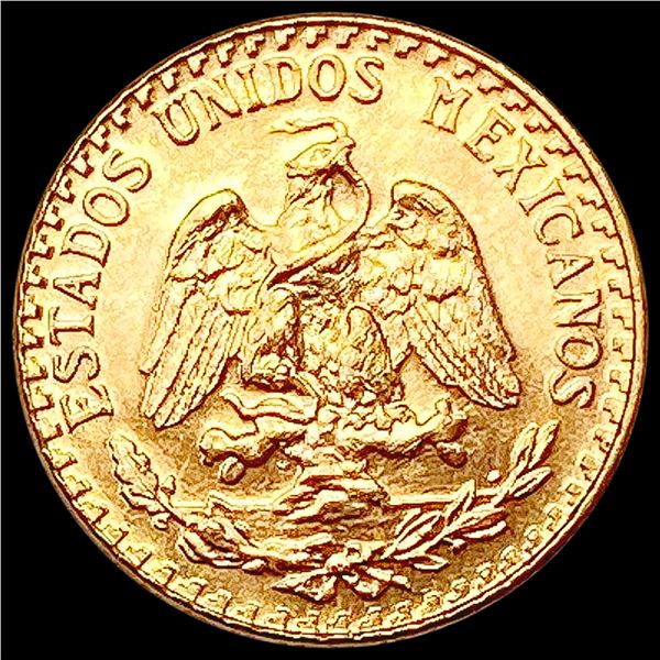 1945 Dos Pesos (.0482 agw) UNCIRCULATED