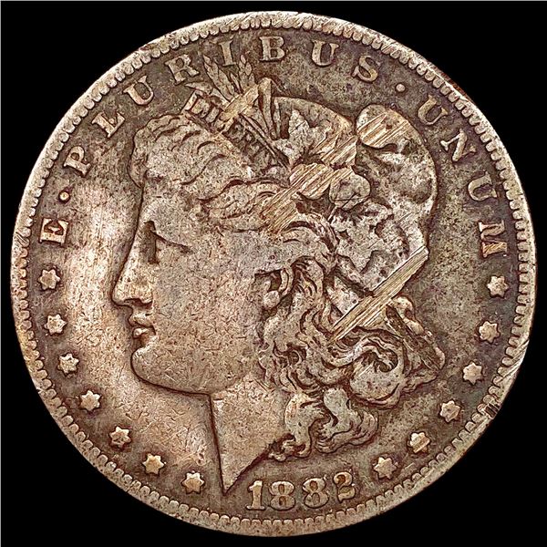 1882-CC Morgan Silver Dollar LIGHTLY CIRCULATED