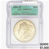 1884-CC Morgan Silver Dollar ICG MS63 PL
