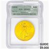 1908 $20 Gold Double Eagle ICG MS63 Motto