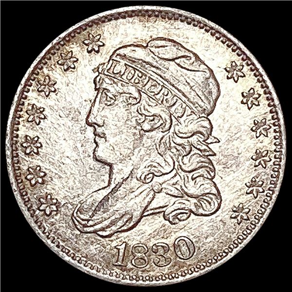 1830 Capped Bust Half Dime CLOSELY UNCIRCULATED