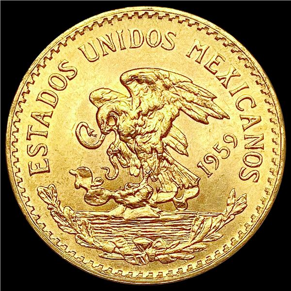1959 20 Pesos (.4823 agw) CHOICE BU