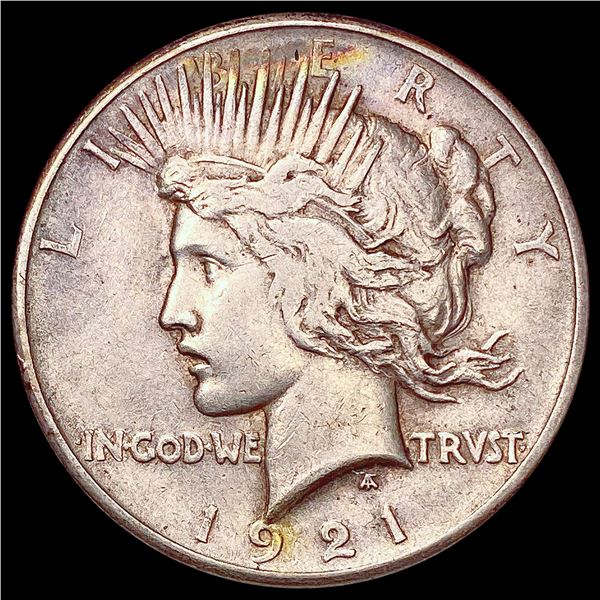 1921 Silver Peace Dollar CLOSELY UNCIRCULATED