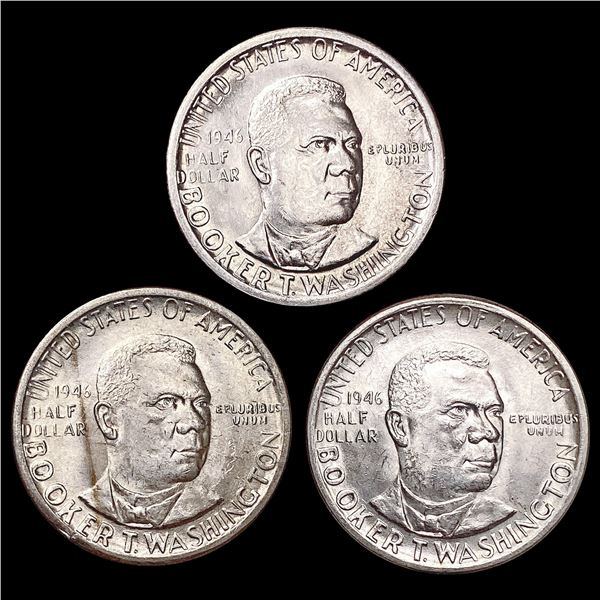 1946 Booker T Half Dollar CHOICE BU