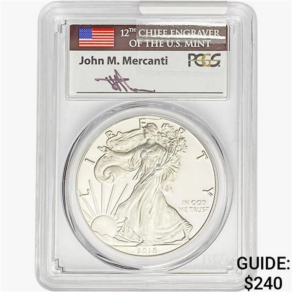 2016-W Silver Eagle PCGS PR70 DCAM