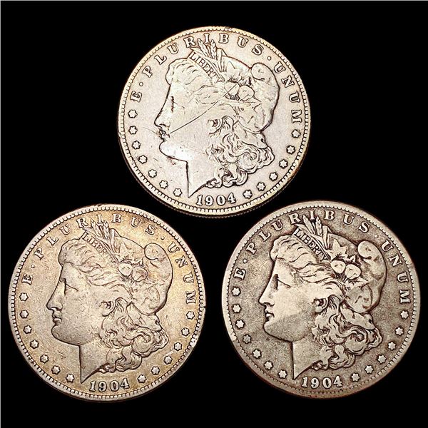 1904-S [3] Morgan Silver Dollar HIGH GRADE
