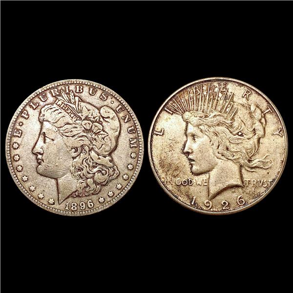 1896-1926 [2] Morgan Silver Dollar CLOSELY UNCIRCULATED