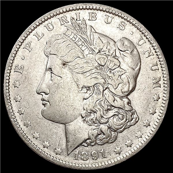 1891 O Morgan Silver Dollar NEARLY UNCIRCULATED