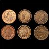 Image 1 : 1863 [6] Civil War Token Lot HIGH GRADE