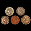 Image 1 : 1863 [5] Civil War Token Lot HIGH GRADE