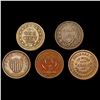 Image 2 : 1863 [5] Civil War Token Lot HIGH GRADE