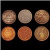 Image 2 : 1863 [6] Civil War Token Lot HIGH GRADE