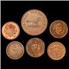 Image 1 : 1835-1863 [6] Civil War Token Lot HIGH GRADE
