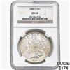 Image 1 : 1884-O Morgan Silver Dollar NGC MS63