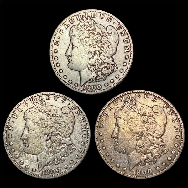 [3] 1900-S Morgan Silver Dollar HIGH GRADE